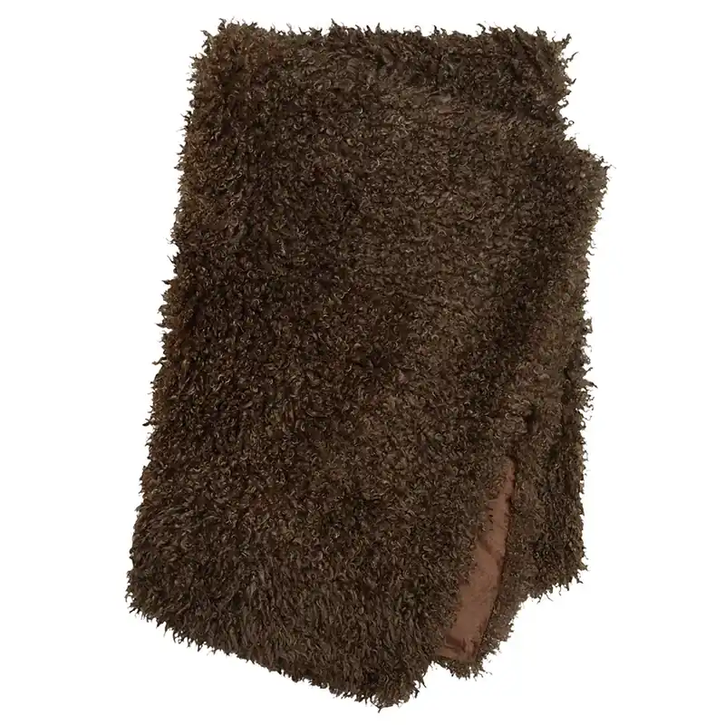 Bästa pris Wooly Pläd Brown